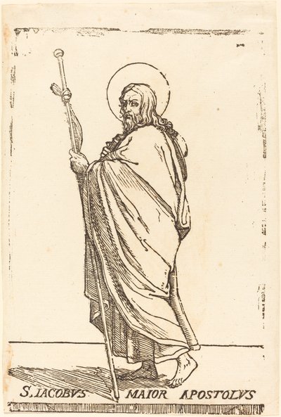 Svatý Jakub starší od Jacques Stella