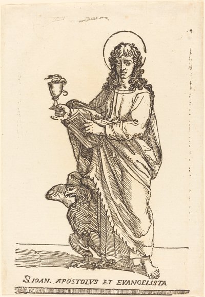 Svatý Jan od Jacques Stella