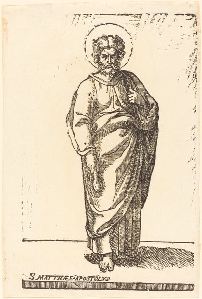 Svatý Matěj od Jacques Stella