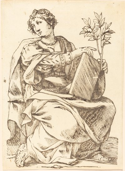 Sibylla Agrippa od Jacques Stella