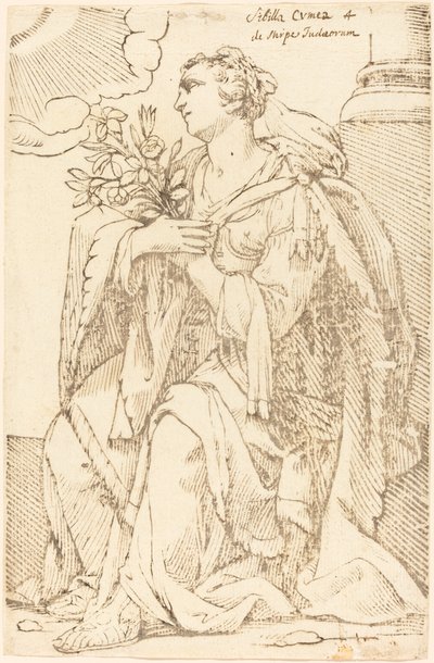 Sibylla Cimmerová od Jacques Stella