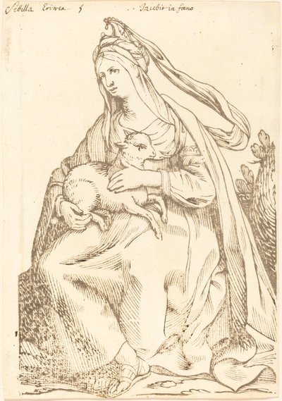 Sibylla Erythraea od Jacques Stella