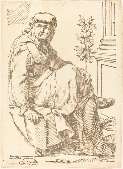 Sibylla Hellespontina od Jacques Stella