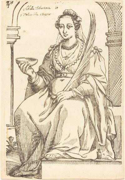 Sibylla Tiburtina od Jacques Stella