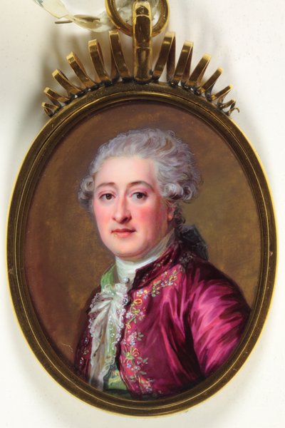 Gentleman jménem Louis-Jean Marie de Bourbon, Duc de Penthievre (smalt) od Jacques Thoron