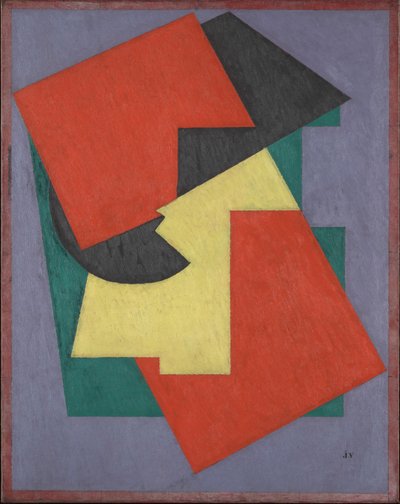 Barevná perspektiva (vertikální) od Jacques Villon