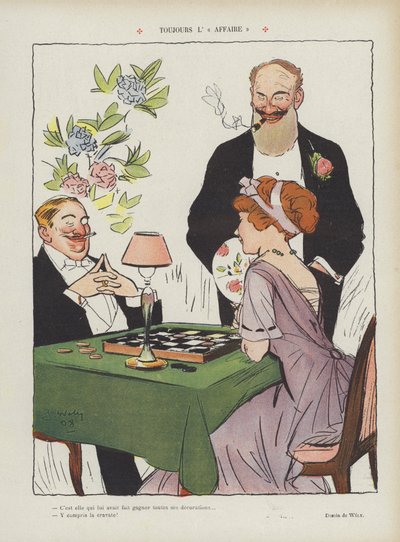 Ilustrace pro Le Rire od Jacques Wely