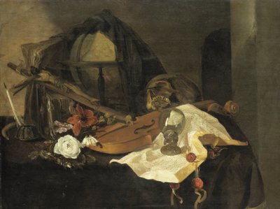 Zátiší Vanitas od Jacques de Claeuw