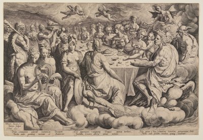 Hostina bohů od Jacques de Gheyn II