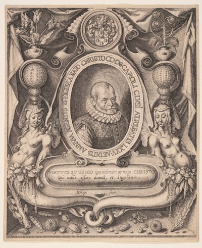 Carolus Clusius, lékař a botanik od Jacques de Gheyn II