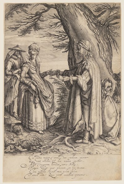 Věštec od Jacques de Gheyn II