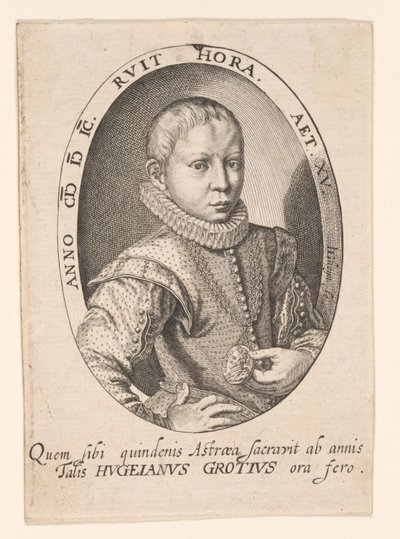 Hugo Grotius od Jacques de Gheyn II