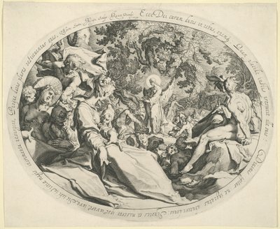 Zázrak pěti chlebů od Jacques de Gheyn II