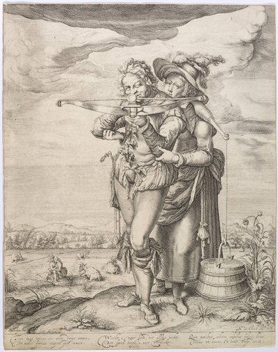 Kuše a dojička, c. 1610. od Jacques de Gheyn the Younger