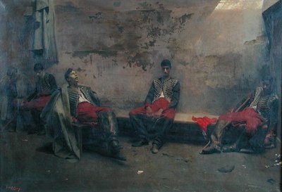 Váleční zajatci, před rokem 1884 od Jacques de Lalaing