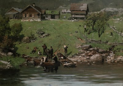 Z Kittelsviky v Krøderenu od Jahn Ekenaes