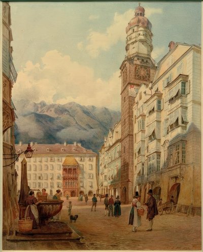 Innsbruck (Tyrolsko, Rakousko), od Jakob Alt