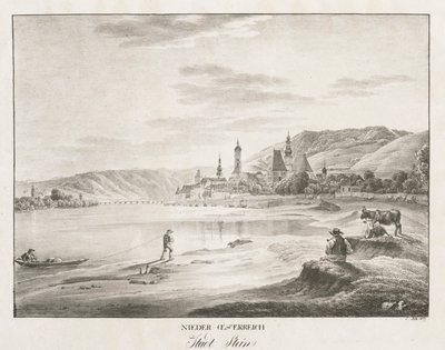 Dolní Rakousko, město Stein, 1819. od Jakob Alt