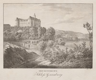 Ober-Oesterreich, Schloss Greinburg od Jakob Alt