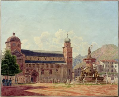 Trient / Trento (Trentino-Südtirol, Itálie), od Jakob Alt