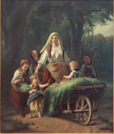Návrat domů z lesa od Jakob Becker