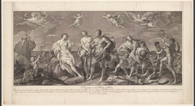 Bakchus a Ariadna od Jakob Frey (I)