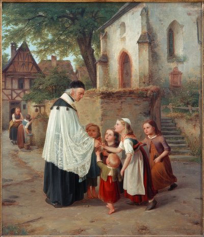 Vesnický farář od Jakob Fürchtegott Dielmann