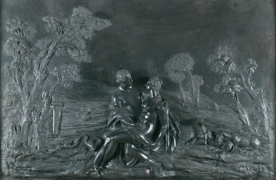 Venuše a Adonis od Jakob Gabriel Mollinarolo