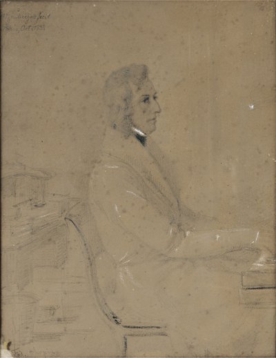 Frédéric Chopin u klavíru od Jakob Götzenberger