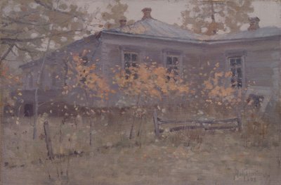 Venkovský dům na podzim roku 1902 od Jakov Jakovlevich Kalinichenko