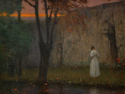 Podzimní svítání, 1910 od Jakub Schikaneder