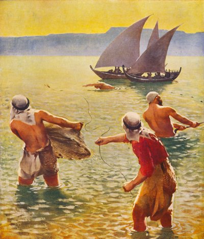 Svatá země: (barevná litografie) od James (after) Clark