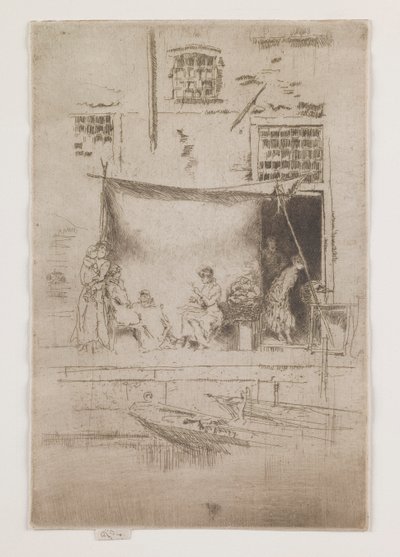 Ovocný stánek od James Abbott McNeill Whistler