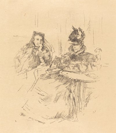 Odpolední čaj, 1897. od James Abbott McNeill Whistler