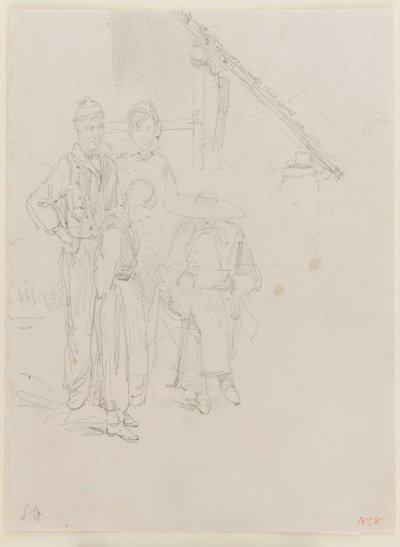 Umělecké skicování, 1858. od James Abbott McNeill Whistler