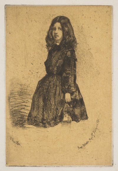 Annie, 1858. od James Abbott McNeill Whistler