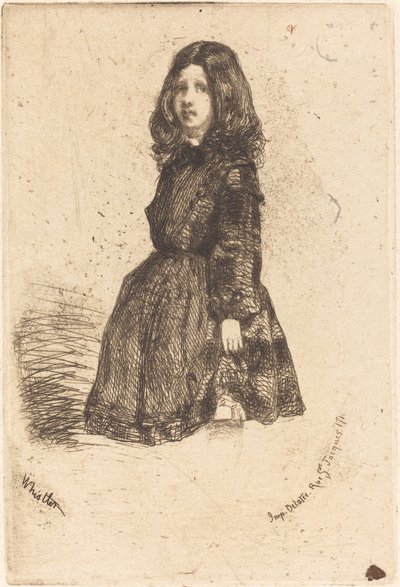 Annie, c. 18571858. od James Abbott McNeill Whistler