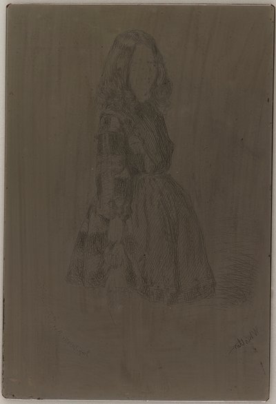Anniie, 1857-1858. od James Abbott McNeill Whistler