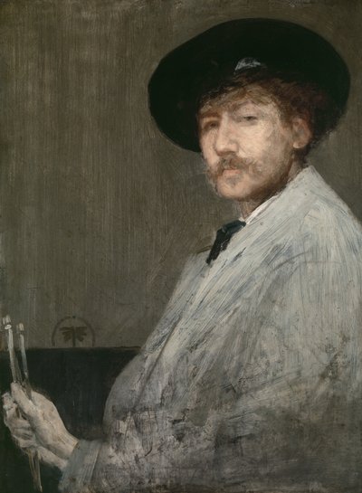Uspořádání v šedé: Portrét malíře, kolem roku 1872 od James Abbott McNeill Whistler