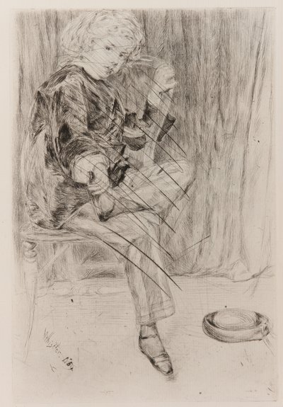 Arthur Haden, 1859. od James Abbott McNeill Whistler