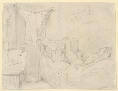 Čekání, až prádlo uschne! Kolín nad Rýnem, 1858. od James Abbott McNeill Whistler