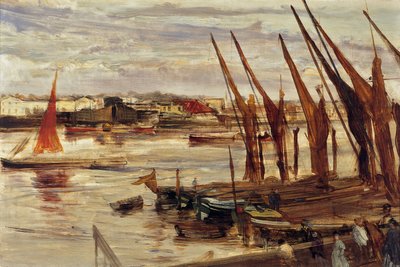 Battersea Reach, kolem roku 1863 od James Abbott McNeill Whistler