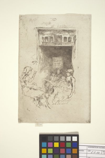 Navlékače korálků (leptání) od James Abbott McNeill Whistler