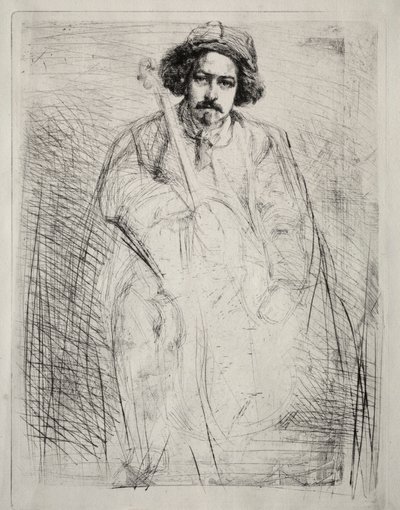 Becquet, 1871. od James Abbott McNeill Whistler