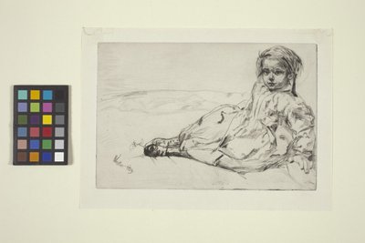 Bibi Valentin (lept) od James Abbott McNeill Whistler