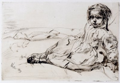 Bibi Valentin od James Abbott McNeill Whistler