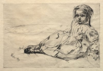 Bibi Valentin, 1859. od James Abbott McNeill Whistler