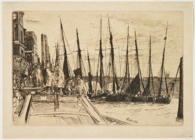Billingsgate od James Abbott McNeill Whistler