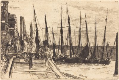 Billingsgate, 1859. od James Abbott McNeill Whistler