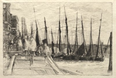Billingsgate, 1859. od James Abbott McNeill Whistler